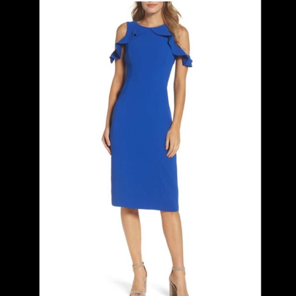 NWT Maggy London Black Sheath Dress